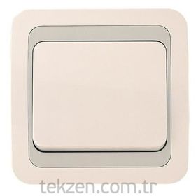 Makel M12401 Beyaz Gri Mimoza Anahtar