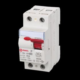 Makel Monofaze 2x40A 30MA 3KA Hayat Koruma Kaçak Akım Rölesi