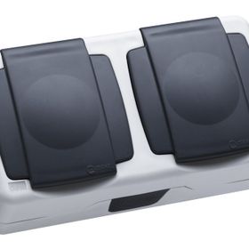 Makel Nemliyer Plus Ip44 Gri Kapaklı Topraklı Priz
