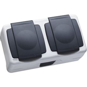 Makel Nemliyer Plus Ip44 Gri Kapaklı Topraklı Priz