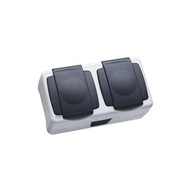 Makel Nemliyer Plus Ip44 Gri Kapaklı Topraklı Priz