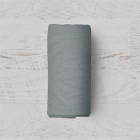 Maki 160x200 cm Lastikli Gri Çift Kişilik Çarşaf