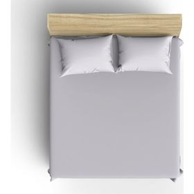 Maki 160x200 cm Lastikli Gri Çift Kişilik Çarşaf