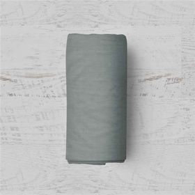 Maki 160x200 cm Lastikli Gri Çift Kişilik Çarşaf
