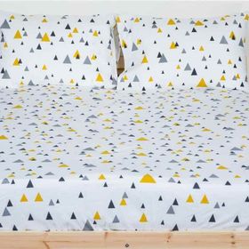 Maki 180x200 cm Lastikli Fildişi Battal Boy Çarşaf