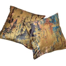 Maki 25 Epengle 42x42 cm 2 Adet Lüks Kadife Kırlent Kılıfı