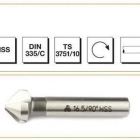 Makina Takım 16 mm 60 Drc Hss Dın 334/c Havşa Freze