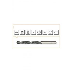 Makina Takım 2.0 mm HSS Silindirik Saplı Kısa Matkap Ucu
