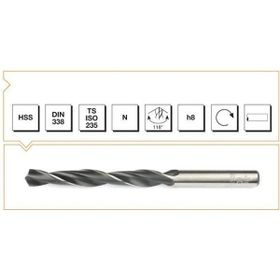 Makina Takım 2.0 mm HSS Silindirik Saplı Kısa Matkap Ucu