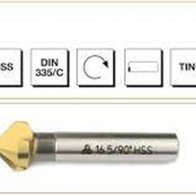 Makina Takım 8 mm 60 Drc Hss Dın 334/c Havşa Freze