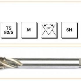 Makina Takım B00105790260 DIN-376/C M14 HSS-E Metrik Normal Vidalı Helis Kanallı Makina Kılavuzu