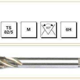 Makina Takım B00105790264 DIN-376/C M22 HSS-E Metrik Normal Vidalı Helis Kanallı Makina Kılavuzu