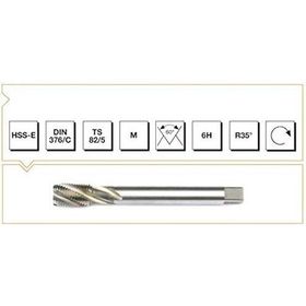 Makina Takım B00105790265 DIN-376/C M24 HSS-E Metrik Normal Vidalı Helis Kanallı Makina Kılavuzu
