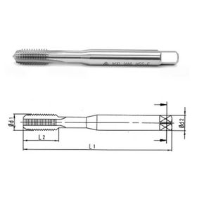 Makina Takım DIN-371/C M12 HSS-E Düz Kanallı Makina Kılavuzu