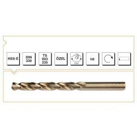 Makina Takım Hss-e Altın Seri 1 mm İnox Delme Matkap Ucu
