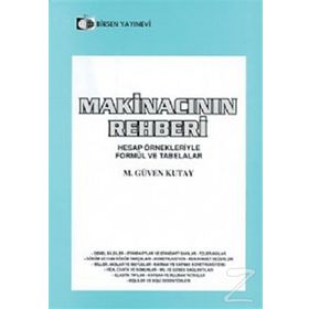 MAKİNACININ REHBERI - M. GÜVEN KUTAY