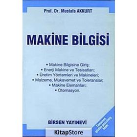 Makine Bilgisi - Mustafa Akkurt