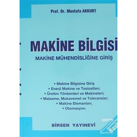 Makine Bilgisi - Mustafa Akkurt