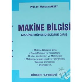 Makine Bilgisi - Mustafa Akkurt