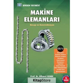 Makine Elemanları (cilt 2) - Hikmet Rende