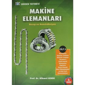 Makine Elemanları (cilt 2) - Hikmet Rende