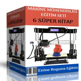 Makine Mühendisliği Eğitim Seti 6 Süper Kitap