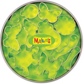 Makin's Clay Böcekler 11 Desen Kesici Kalıp Set