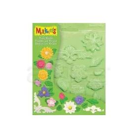 Makin's Clay Çiçekler 39005 Şekilleme Kalıbı