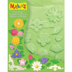 Makin's Clay Çiçekler 39005 Şekilleme Kalıbı