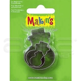 Makin's Clay Karadam Kod:36015 Kesici Kalıp Seti