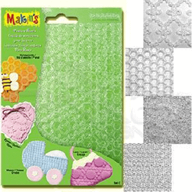 Makin's Clay Texture Sheets 4'lü Set C Doku Kalıpları