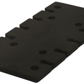 Makita 193523-6 Uyumlu Titreşim Zımpara İçin Lastik Taban