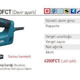 Makita 4350FCT Dekupaj Testere