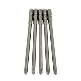 Makita A-16536 6833-35 için 5'li 132x6.35 mm PH2 Tornavida Ucu