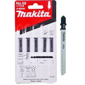 Makita A-86583 5 Adet No 59 Dekupaj Testere Bıçağı