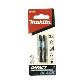 Makita B-63731 2 Adet Impact Black Ph3 50mm Vidalama Bits Uç