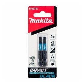 Makita B-63797 T25 50 mm Impact Black Bits Uç