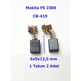 Makita CB-419 Yedek Kömür Takımı
