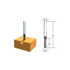 Makita D-09313 20 mm Freze Düz Kanal Bıçağı