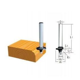 Makita D-09525 Rulmanlı Kordon Dış Bükey Freze Bıçağı