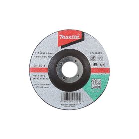Makita D-18611 25 Adet 115x3 mm Bombeli Flex Taş