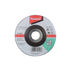 Makita D-18611 25 Adet 115x3 mm Bombeli Flex Taş