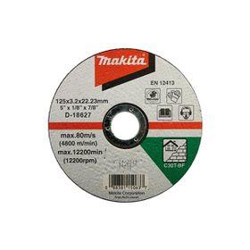 Makita D-18627 25 Adet 125x3 mm Bombeli Flex Taş