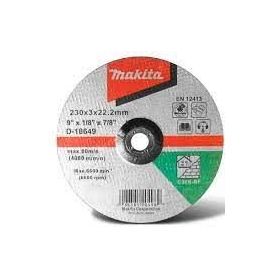 Makita D-18649 25 Adet 230x3 mm Bombeli Flex Taş