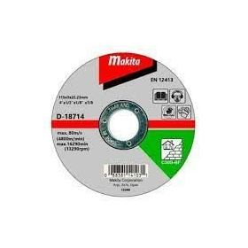 Makita D-18714 50 Adet 115x3 mm Düz Flex Taş