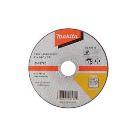 Makita D-18770 100 Adet 125x1.2 mm İnce Düz Flex Taş