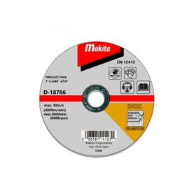 Makita D-18786 50 Adet 180x2 mm İnce Düz Flex Taş