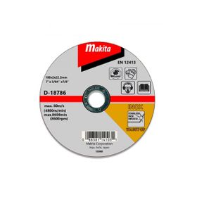 Makita D-18786 50 Adet 180x2 mm İnce Düz Flex Taş