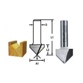 Makita D-47927 Freze Dalma V Kanal Bıçağı
