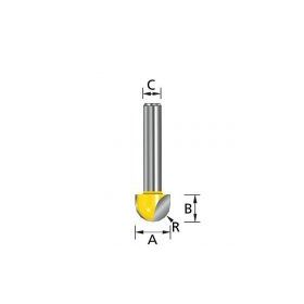Makita D-48038 Freze Dalma Yarımay Kanal Bıçağı